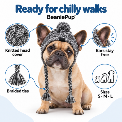 Cozy Winter Dog Beanie